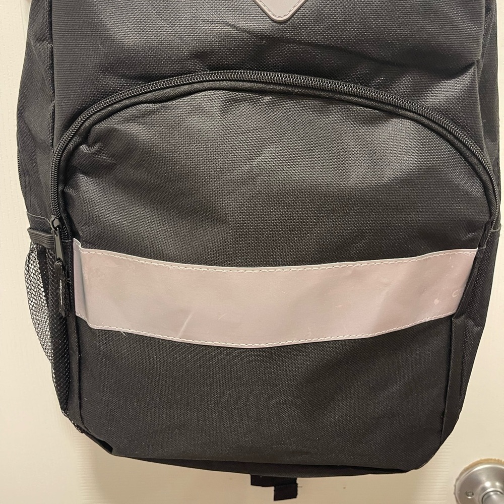 Black Reflective Backpack - Picture 4 of 9
